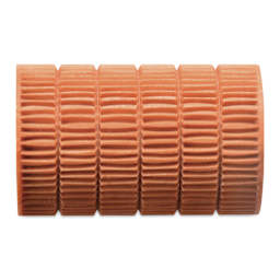 MKM Pottery Tools Large Handle Roller - Layered Lines