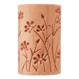 MKM Pottery Tools Large Handle Roller - Wild Flowers