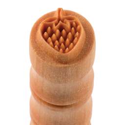 MKM Pottery Tools Small Round Stamp - SCS-217, Strawberry