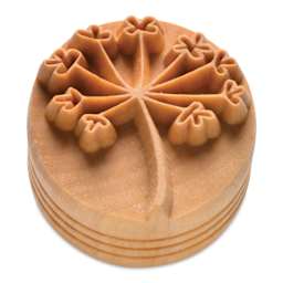 MKM Pottery Tools Large Round Stamp - SCL-098, Common Milkweed