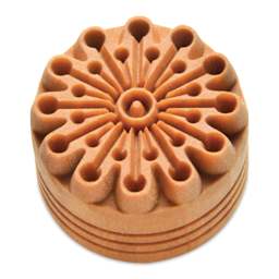 MKM Pottery Tools Large Round Stamp - SCL-121, Supernova