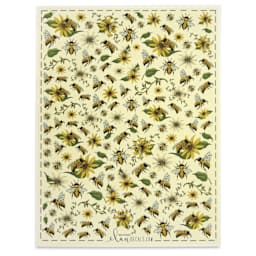 Elan Transfers Overglaze Decal Sheet - Bees and Daisies