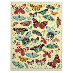 Elan Transfers Overglaze Decal Sheet - Butterflies