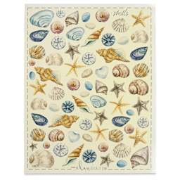Elan Transfers Overglaze Decal Sheet - Shells