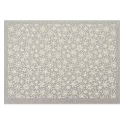 Elan Transfers Underglaze Transfer Sheet - Snowflakes, White