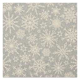 Elan Transfers Underglaze Transfer Sheet - Snowflakes, White close up