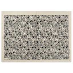 Elan Transfers Underglaze Transfer Sheet - Spider Webs, Black