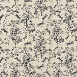 Elan Transfers Underglaze Transfer Sheet - Chinoiserie, Black - close-up