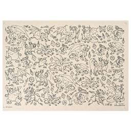 Elan Transfers Underglaze Transfer Sheet - Game Night, Black
