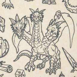 Elan Transfers Underglaze Transfer Sheet - Game Night, Black close up