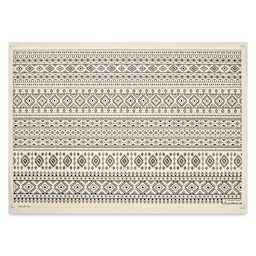Elan Transfers Underglaze Transfer Sheet - Indigenous Designs, Black