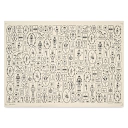 Elan Transfers Underglaze Transfer Sheet - Nutcracker, Black