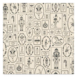Elan Transfers Underglaze Transfer Sheet - Nutcracker, Black close up