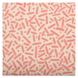 Elan Transfers Underglaze Transfer Sheet - Sprinkles, Pink close up