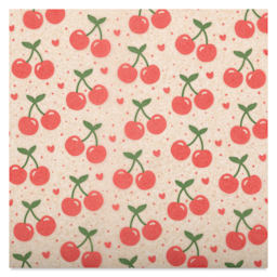 Elan Transfers Underglaze Transfer Sheet - Cherries, Assorted Colors close up