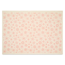 Elan Transfers Underglaze Transfer Sheet - Snowflakes, Pink