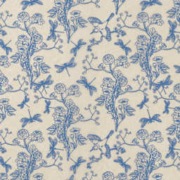 Elan Transfers Underglaze Transfer Sheet - Chinoiserie, Blue - close-up