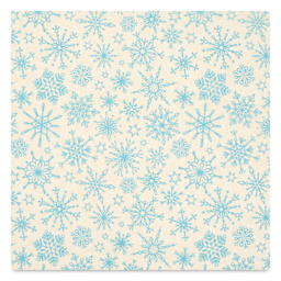 Elan Transfers Underglaze Transfer Sheet - Snowflakes, Turquoise close up