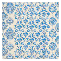 Elan Transfers Underglaze Transfer Sheet - Baroque, Blue close up