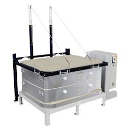 L&L Davinci Rectangular Kiln - TB3418-D, Cone 10, 240V-3P, 71.9A, 18" H x 43-1/2" W x 30-1/2" D - with lid closed