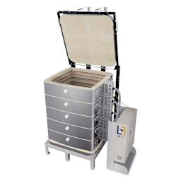 L&L Davinci Square Kiln - X3245-D, Cone 10, 240V-3P, 86.8A, 45" H x 30-1/2" W x 30-1/2" D