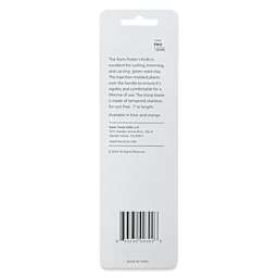 Xiem Tools Potter’s Knife - Orange - back of packaging