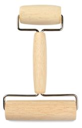Amaco Pony Roller - Top view of double sided Roller
