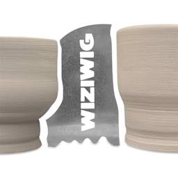 WiziWig Tools Bourbon Makin’ Terry Metal Potter’s Rib - 2-1/2" x 4"
