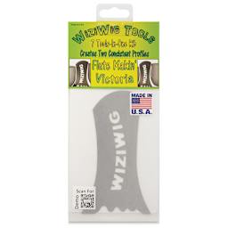 WiziWig Flute Makin’ Victoria Metal Potter’s Rib front of package