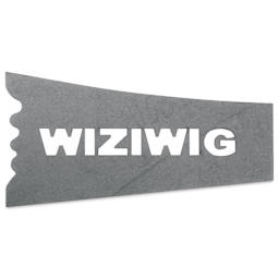 WiziWig Tools Tumbler Makin’ Edna Metal Potter’s Rib - Regular, 2-3/4" x 5-7/8", out of packaging