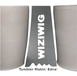 WiziWig Tools Tumbler Makin’ Edna Metal Potter’s Rib - XL, 3-1/4" x 7-1/8"