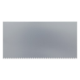 Richeson Stainless Steel Scrapers - Rectangle, Serrated, 2-3/4" x 5-1/2"