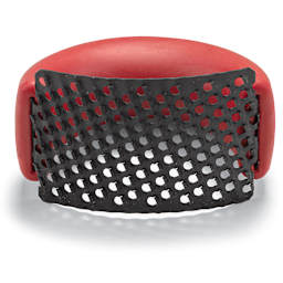 Mudtools Shredders - Small, Red, 2-3/4" x 2", bottom of shredder