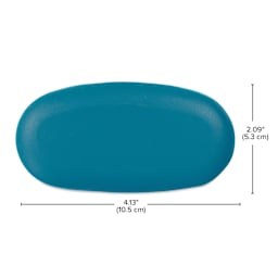 4.13" (10.5 cm) x 2.09" (5.3 cm).