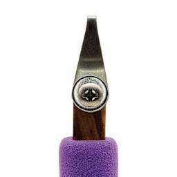 DiamondCore Carving Tool - P16, Straight U Tip, 1 mm - side