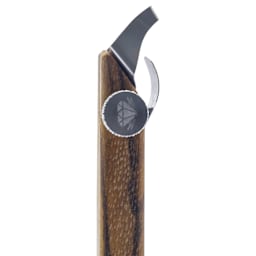 DiamondCore Handheld Clay Extruder - R101, XS Concave - close-up of tip, side