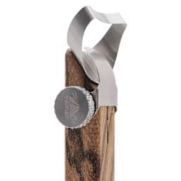 DiamondCore Handheld Clay Extruder - R4, Concave - close-up of tip, angled