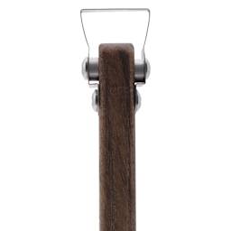 DiamondCore Pottery Trimming Tool - T8, Wedge w/ Flat Head Handle - close-up of tip