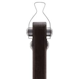 DiamondCore Pottery Trimming Tool - T102, XS Flat Top w/ Small Paddle Handle - close-up of tip