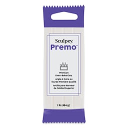 Sculpey Premo - 16 oz, Translucent White