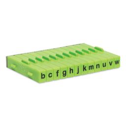 Xiem Tools Attachable Stamp Set - Set of 12, Lowercase Letters