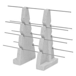 The Ceramic Shop Large Bead Rack with wires placed