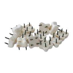 Steel-Pointed Star Stilts - 9-4, Pkg of 12 - grouped together