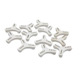 Steel-Pointed 12-Point Stilts - B Series, #6x12, Pkg of 12