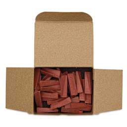 Orton Small Pyrometric Cones, Cone 04, Box of 50 - open packaging with contents, from above
