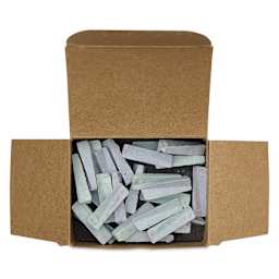 Orton Small Pyrometric Cones, Cone 4, Box of 50 - open packaging with contents, from above
