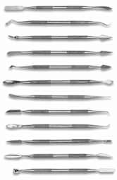 Hawk Wax and Plaster Carving Tools, Set of 12