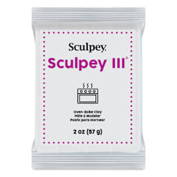 Sculpey III - 2 oz, White