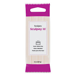 Sculpey III - 8 oz, Translucent
