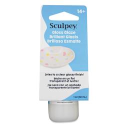 Sculpey Glaze - 1 oz, Gloss front of packaging